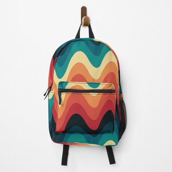 Item preview, Horizontal waves in retro style designed and sold by BattaAnastasia.