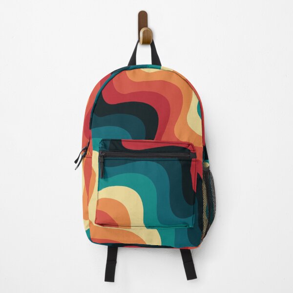Item preview, Diagonal waves in retro style designed and sold by BattaAnastasia.