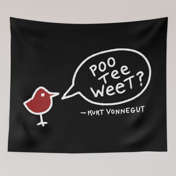 Item preview, Poo Tee Weet? Kurt Vonnegut Slaughterhouse Five designed and sold by WordFreak.