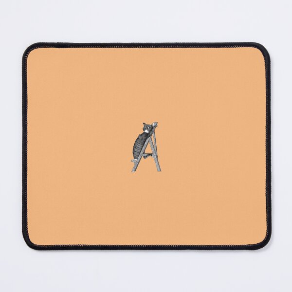 Item preview, Cat Alphabet: letter A cropped designed and sold by gatteria.