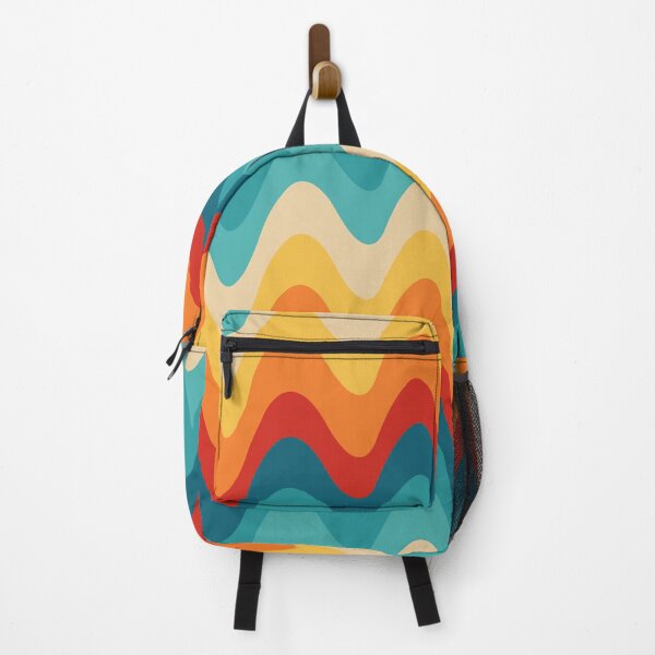 Item preview, Horizontal waves in retro style designed and sold by BattaAnastasia.