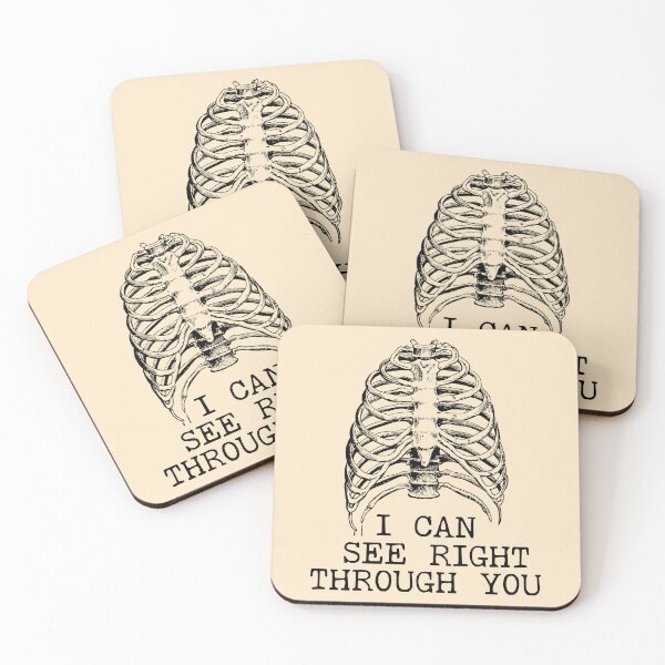 Item preview, I Can See Right Through You - Bone Pun, Gifts for Orthopedic Surgeons designed and sold by GasparArts.