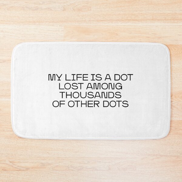 Item preview, My life is like a dot (black) designed and sold by didijuca.
