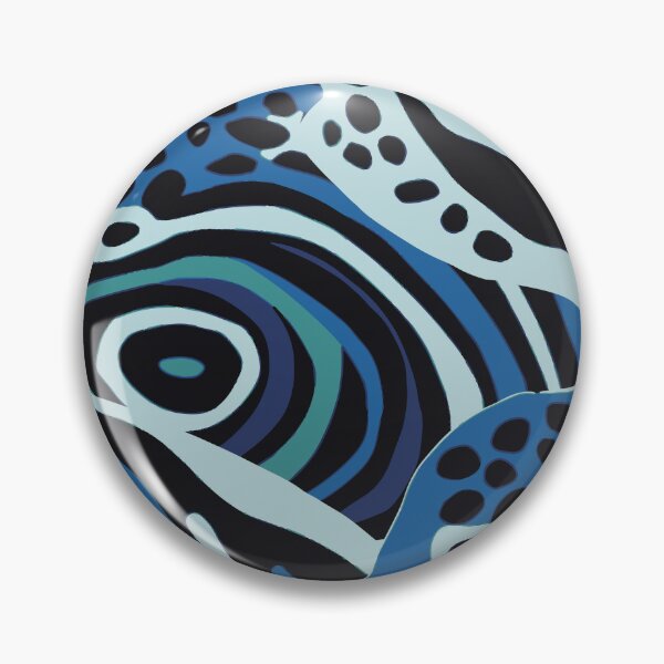 Item preview, Emperor Angelfish Abstract designed and sold by Candi Oldfield.