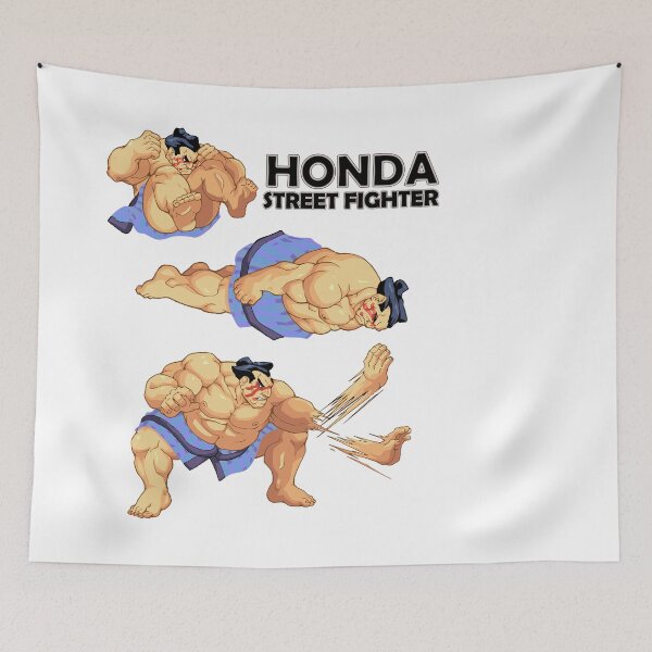 Item preview, Honda Street Fighter Sumo Wrestling Special Move Sticker designed and sold by DabGraphic.