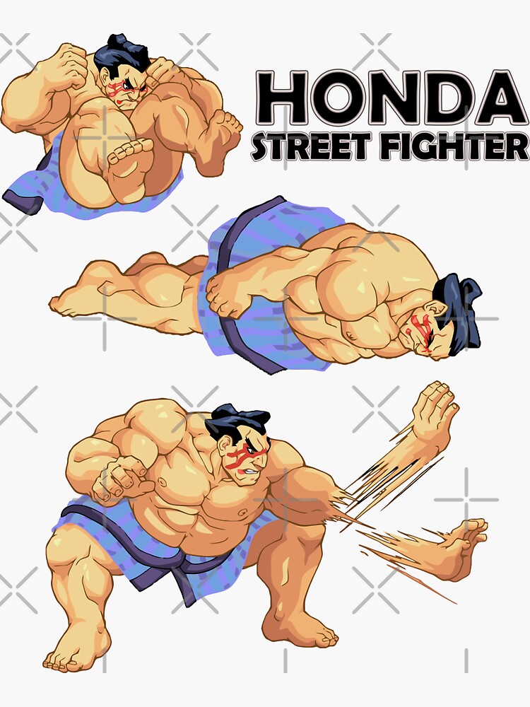 Sonic Boom Guile Street Fighter Sonic Boom Kick Move Sticker for Sale by  hip-hop-art