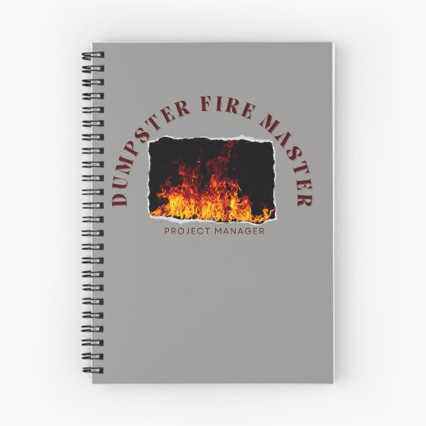 Item preview, Project Manager dumpster fire master funny designed and sold by Awesomefamily.