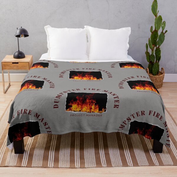 Item preview, Project Manager dumpster fire master funny designed and sold by Awesomefamily.