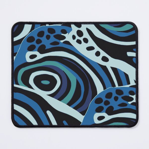 Item preview, Emperor Angelfish Abstract designed and sold by Candi Oldfield.