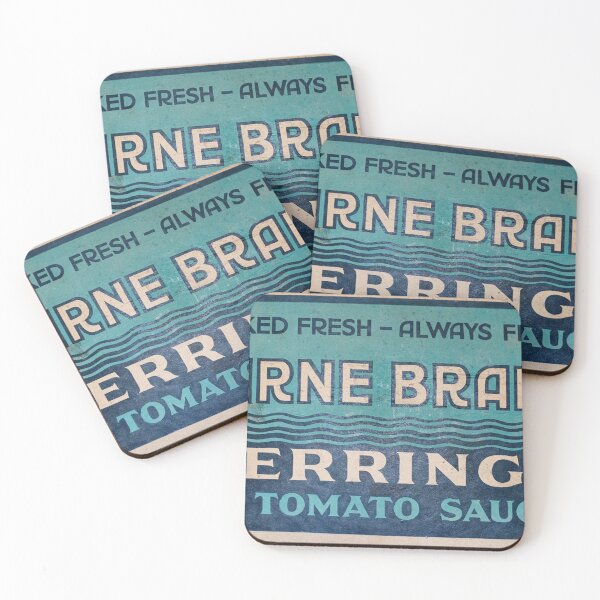 Item preview, Vintage Tinned Herrings designed and sold by Tay & Bear.