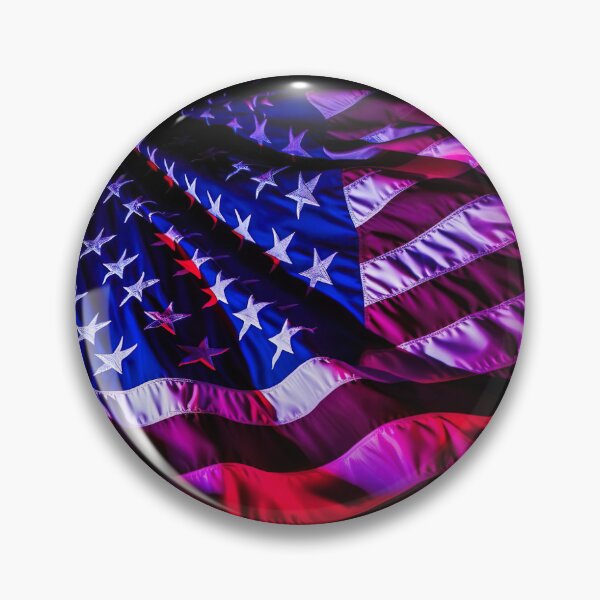 Item preview, Blacklight American Flag designed and sold by Matt's Artificial Nature.
