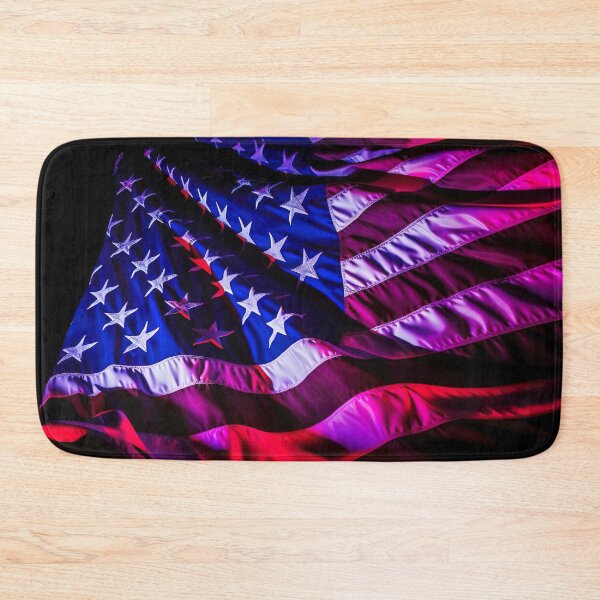 Item preview, Blacklight American Flag designed and sold by Matt's Artificial Nature.