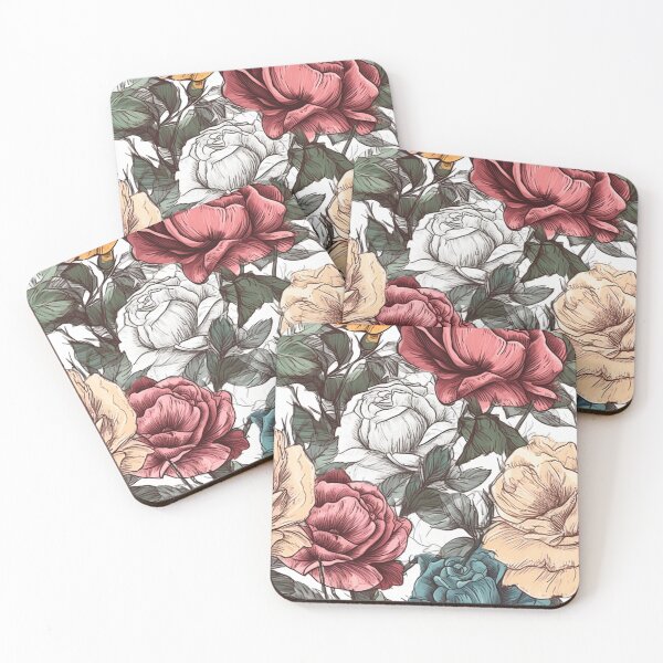 Item preview, Sketched roses designed and sold by holodream.