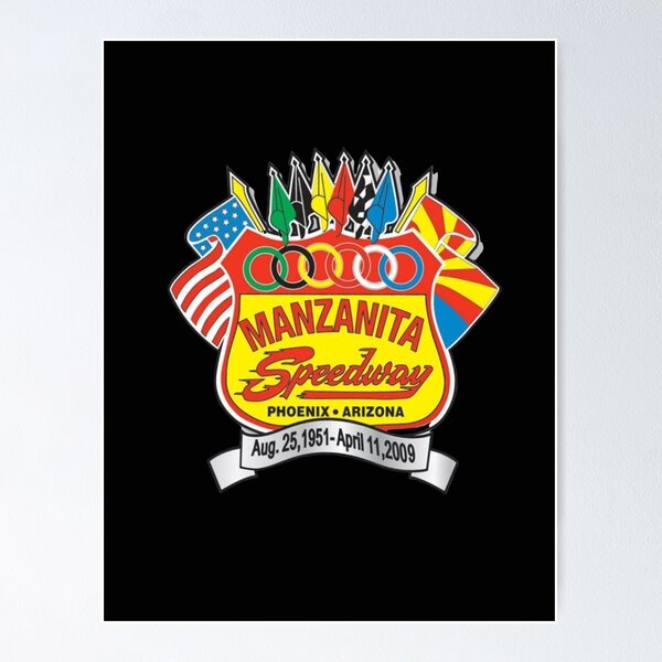 Item preview, Manzanita Speedway Phoenix Arizona designed and sold by Apollo Crate Company.