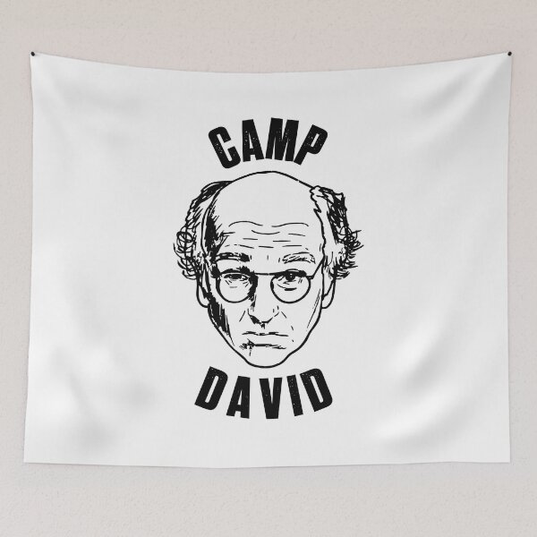 Item preview, Camp David Larry David Presidential Retreat Parody Funny designed and sold by SaraLeetx.