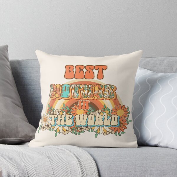 Item preview, Best mother in the world Groovy gift for mothers and mum quote Groovy moms build strong  character designed and sold by HomeCoquette.