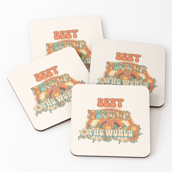 Item preview, Best mother in the world Groovy gift for mothers and mum quote Groovy moms build strong  character designed and sold by HomeCoquette.