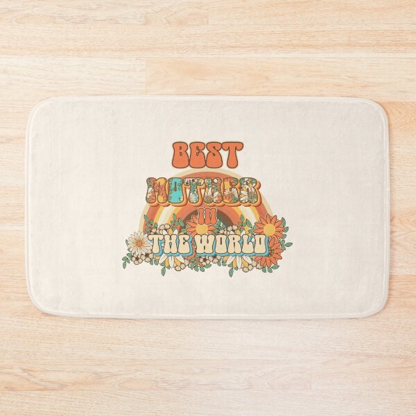 Item preview, Best mother in the world Groovy gift for mothers and mum quote Groovy moms build strong  character designed and sold by HomeCoquette.