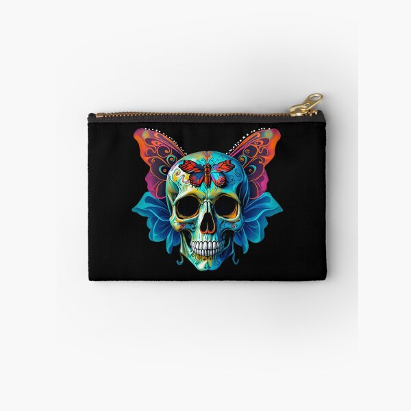 Aperçu de l'œuvre Dark Art Macabre Images Gothic Aesthetic Butterfly Skull créée et vendue par MerchLovers.