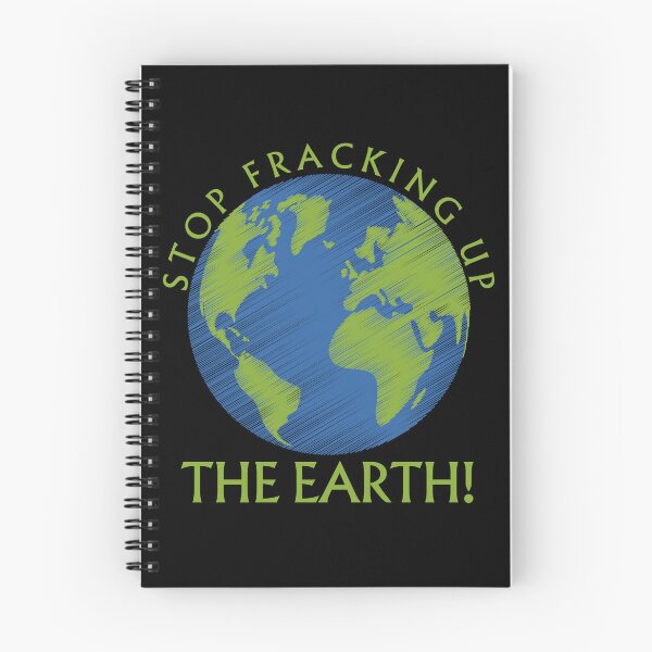 Item preview, Stop Fracking Up the Earth Earth Day designed and sold by BluePlanetMerch.