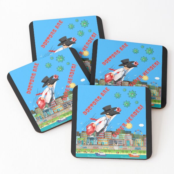 Item preview, Doctors Are Super Heroes Funny designed and sold by michallaga.