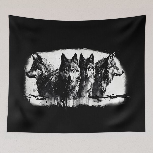 Item preview,  Wolf Howls at the Full Moon designed and sold by david parry.