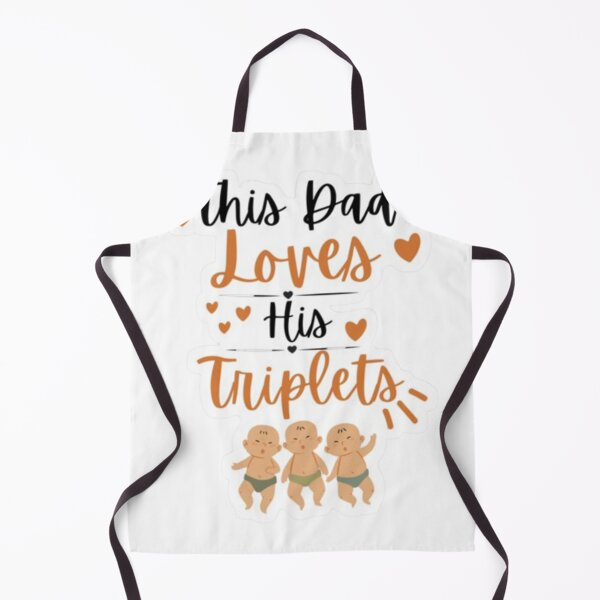 Item preview, This Dad Loves His Triplets designed and sold by Vector Guru.