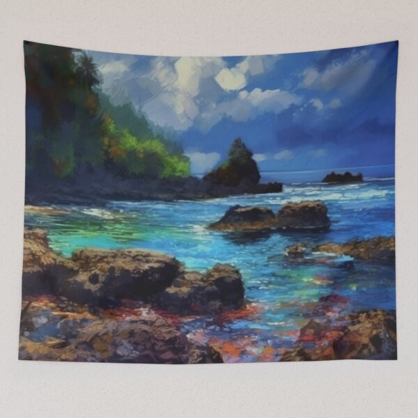Item preview, American Samoa Seascape designed and sold by Dawn van Doorn.