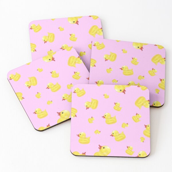 Item preview, Cute yellow rubber ducks fun pattern designed and sold by JaneVirak.