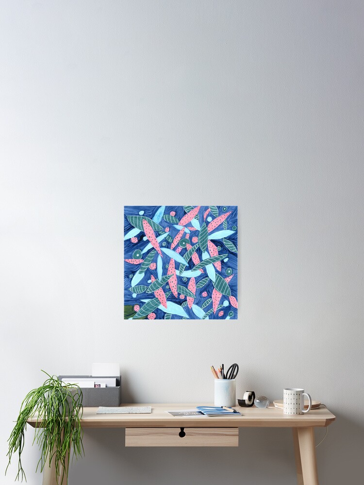 Thumbnail 2 of 3, Poster, Springtime Botanical designed and sold by JudyHuck.