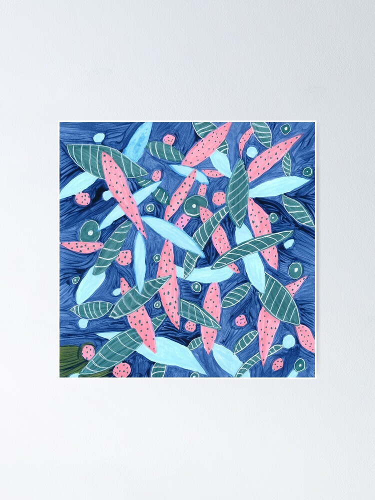 Thumbnail 1 of 3, Poster, Springtime Botanical designed and sold by JudyHuck.