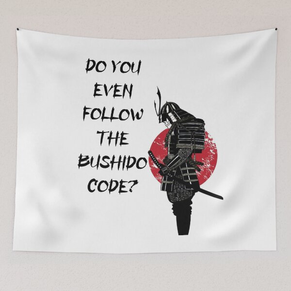 Item preview, Bushido Code designed and sold by WhatTeeFox.