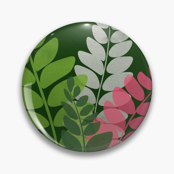 Item preview, Ferns | Green Pink | designed and sold by Wintre2.