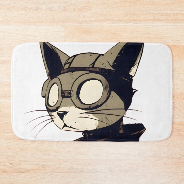 Item preview, Cat Pilot in a Dystopian Future designed and sold by DonDiLuca.