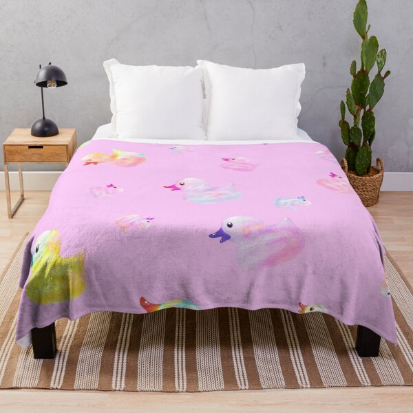 Item preview, Cute colorful pastel rubber ducks fun pattern designed and sold by JaneVirak.