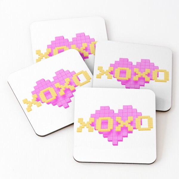 Item preview, Design FOR ALL product Sticker: XOXO ❤ designed and sold by chromNDR.