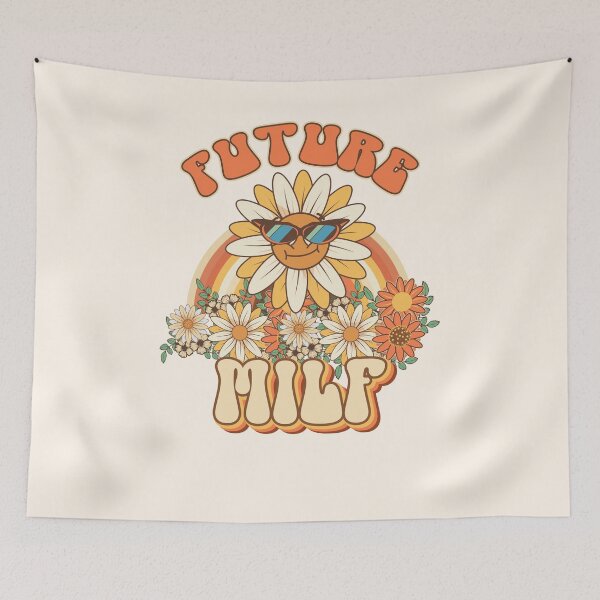 Item preview, Retro quote gift for funny mother Vintage floral pattern designed and sold by HomeCoquette.