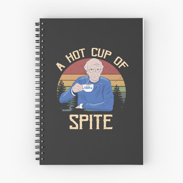 Item preview, Curb Your Enthusiasm Larry David A Hot Cup of Spite Circle designed and sold by SaraLeetx.