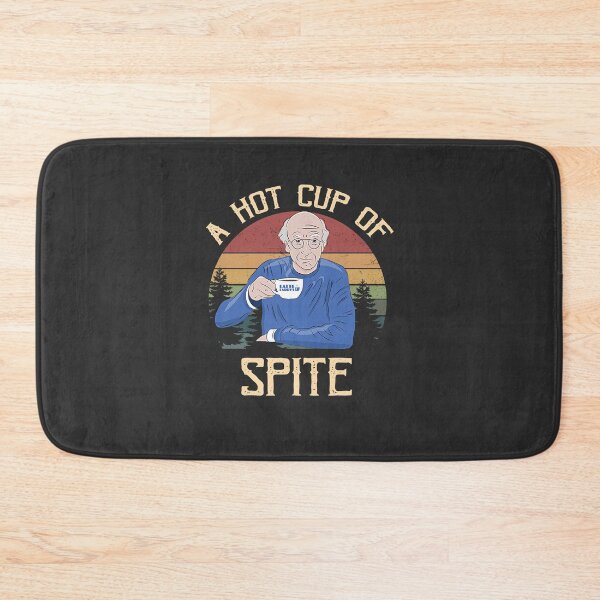 Item preview, Curb Your Enthusiasm Larry David A Hot Cup of Spite Circle designed and sold by SaraLeetx.