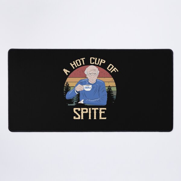 Item preview, Curb Your Enthusiasm Larry David A Hot Cup of Spite Circle designed and sold by SaraLeetx.