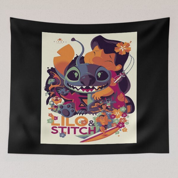 Aperçu de l'œuvre Lilo et Stitch créée et vendue par trinkleintelle.