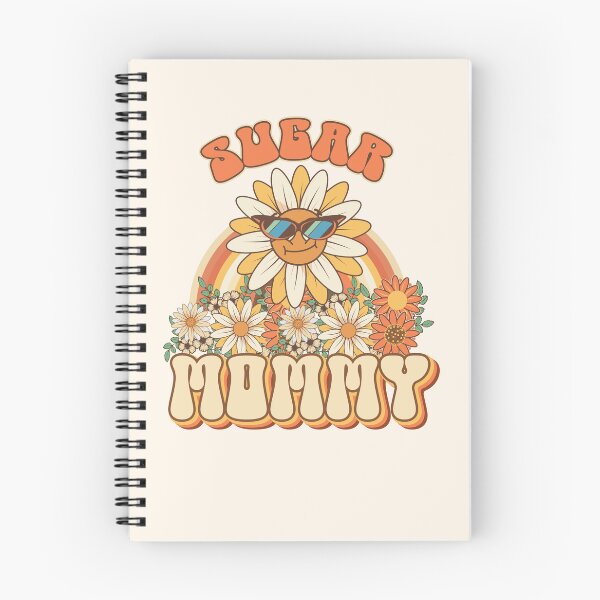 Item preview, Sugar mommy  Retro quote gift for funny mother Vintage floral pattern designed and sold by HomeCoquette.