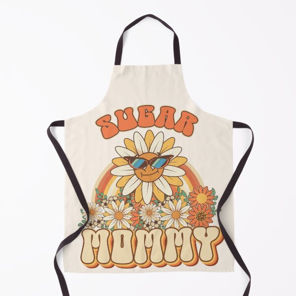 Item preview, Sugar mommy Retro quote gift for funny mother Vintage floral pattern designed and sold by HomeCoquette.