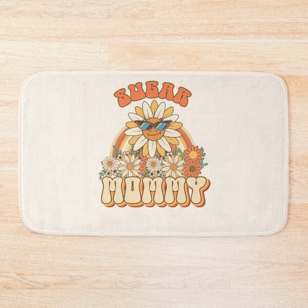 Item preview, Sugar mommy  Retro quote gift for funny mother Vintage floral pattern designed and sold by HomeCoquette.