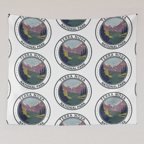 Item preview, Terra Nova National Park Canada Badge designed and sold by KrisSidDesigns.