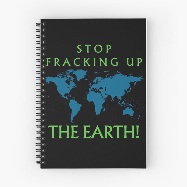 Item preview, Stop Fracking Up the Earth Earth Day designed and sold by BluePlanetMerch.