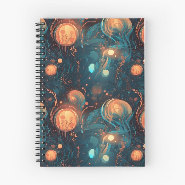Item preview, Abstract fireflies in a fantasy world designed and sold by CroffleStudio.