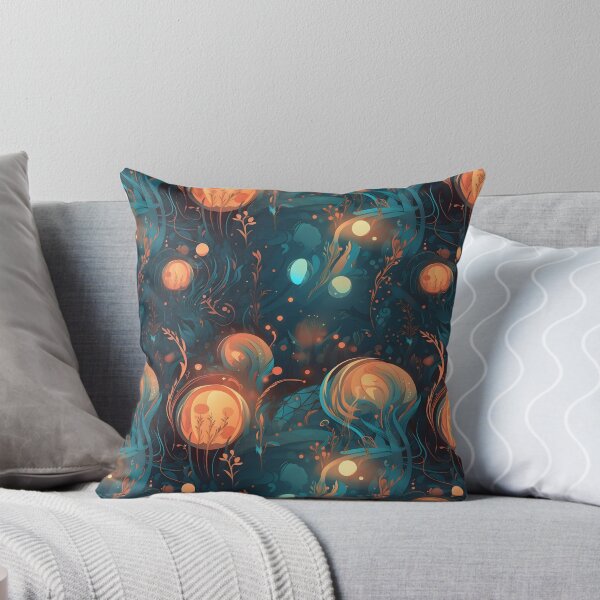 Item preview, Abstract fireflies in a fantasy world designed and sold by CroffleStudio.