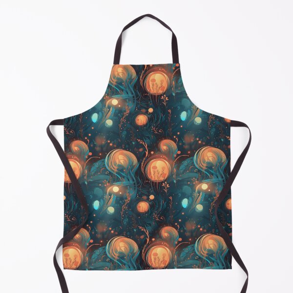 Item preview, Abstract fireflies in a fantasy world designed and sold by CroffleStudio.