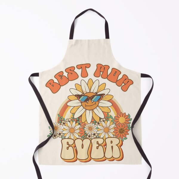 Item preview, Best mom ever Retro quote gift for funny mother Vintage floral pattern designed and sold by HomeCoquette.